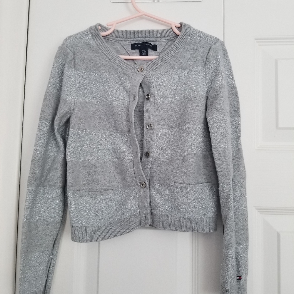 Silver sweater